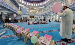 DİTİB camilerinde "Bed-i Besmele" merasimleriyle çocuklar eğitime başladı