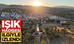 Siirt'te 'ışık hadisesi' ilgiyle izlendi