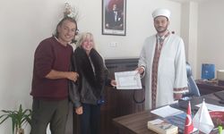 Amerikan kadın Hemşin'de Müslüman oldu