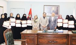 Doğubayazıt'ta hafızlar belgelerine kavuştu