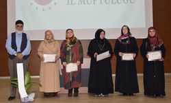 Başarılı din görevlileri ödüllendirildi
