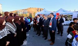 Bitlis'te Gazze için hayır çarşısı düzenlendi