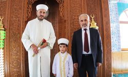 Çankırılı miniklerden "Camiler ve Din Görevlileri Haftası" etkinliği