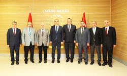 Çankırı Valisi Taşolar, din görevlilerini kabul etti