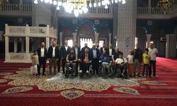 Iğdır'da özel bireyler camide ağırlandı