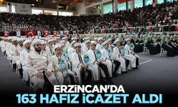 Erzincan'da 163 hafız icazet aldı