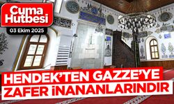 3 Ekim 2025 - Cuma Hutbesi