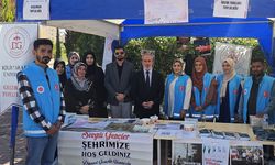 Kilis 7 Aralık Üniversitesi'nde tanıtım standı açıldı