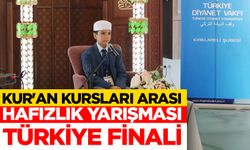 'Kur'an Kursları Arası Hafızlık Yarışması Türkiye Finali' Kırklareli'de yapıldı