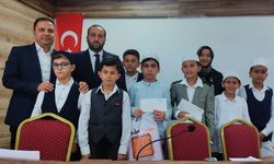 Kur'an kursu öğrencileri Isparta'da bölge finali heyecanı yaşadı