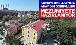 Sanayi Kışlası'nda eğitim alan aday din görevlileri, mezuniyete hazırlanıyor