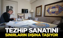Tezhip sanatını sınırların dışına taşıyor