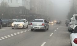 Eskişehir'de sis etkili oldu