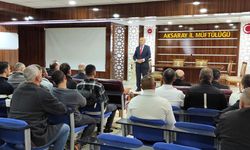 Aksaray'da hükümlülere manevi rehberlik programı