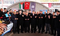 Darende'den Filistin'e destek