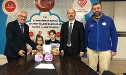 Düzceli miniklerden Gazze'ye destek