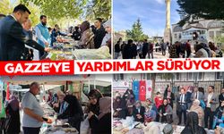 Gazze'ye yardımlar sürüyor