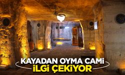 Kayadan oyma tarihi Mağara Camii, ziyaretçilerini bekliyor