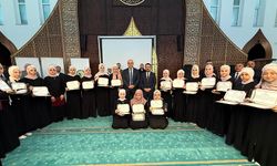 Kayseri'de 183 hafız belge aldı