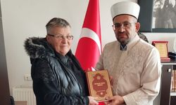 Romanyalı kadın Konya'da Müslüman oldu