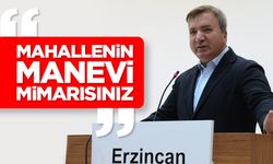 Erzincan Valisi Aydoğdu: Mahallenin manevi mimarısınız