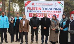Malatya'da Filistin için kermes açıldı