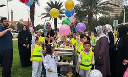 Minik umreciler Mekke'de buluştu