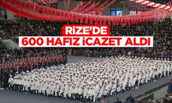 Rize'de 600 hafız icazet aldı