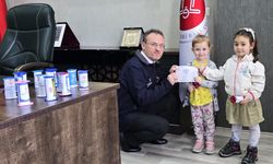 Sinoplu minikler yetim kardeşlerini unutmadı