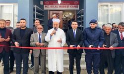 Adana'da Hz. Bilal Habeşi Camii dualarla açıldı