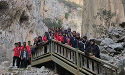 Adana'da gençler izcilik kampında buluştu