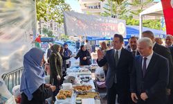 Alanya'da Gazze yararına kermes açıldı