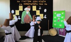 Anamurlu miniklerden sema gösterisi