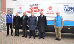 Balıkesir'de Mobil İkram Aracı hizmete alındı
