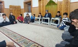 Bingöl'de çocuklar camide buluştu