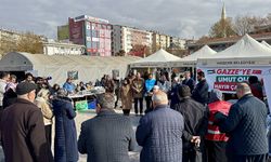 Kırşehir'de Gazze'ye destek için "Hayır Çarşısı" kuruldu