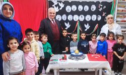 Karabük'te minikler Gazze'ye umut oldu