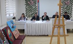 Pamukkale'de fırçalar Gazze’nin kutlu direnişini çizdi