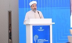 Başkan Arpaguş, Bakü'de "Din Adamları 2. Forumu"nda konuştu