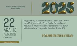 Peygamberlerin Sıfatları