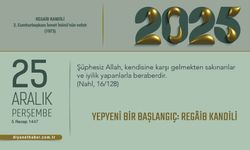 Yepyeni Bir Başlangıç: Regâib Kandili