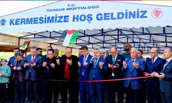 Tarsus'ta Gazze için "Hayır Çarşısı" açıldı