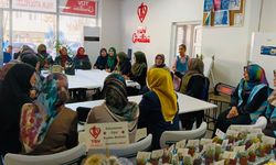 TDV Adıyaman Kadın Kolları gönüllüleri "İyilik Atölyesi"nde buluştu