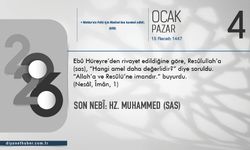 Son Nebî: Hz. Muhammed (sas)