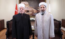 Başkan Arpaguş, Kuzey Makedonya İslam Dini Birliği Başkanı Fetai’yi kabul etti