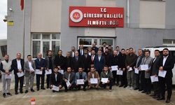 Giresun'da "Talim ve Tashih-i Huruf Kursu" tamamlandı