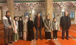 Öğrenciler miraç gecesi öncesi sabah namazında buluştu