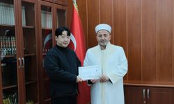 Güney Koreli Kim Minwon İstanbul'da Müslüman oldu