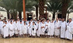 Kur'an kursu öğrencilerinin umre heyecanı başladı