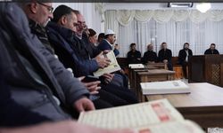 Köy odalarında mukabele geleneği yaşatılıyor